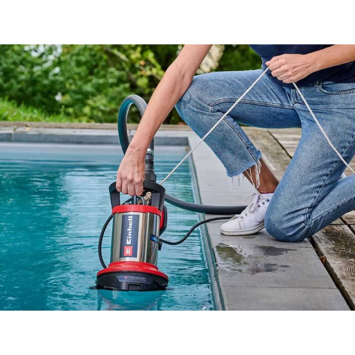 Einhell GE-DP 7535 uppopumppu likaiselle ja puhtaalle vedelle, 750 W