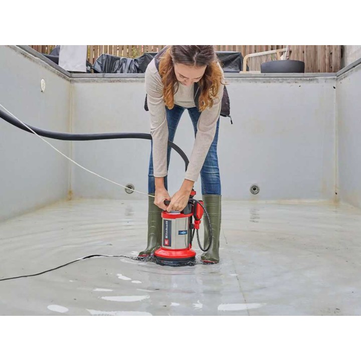Einhell GE-DP 7535 uppopumppu likaiselle ja puhtaalle vedelle, 750 W