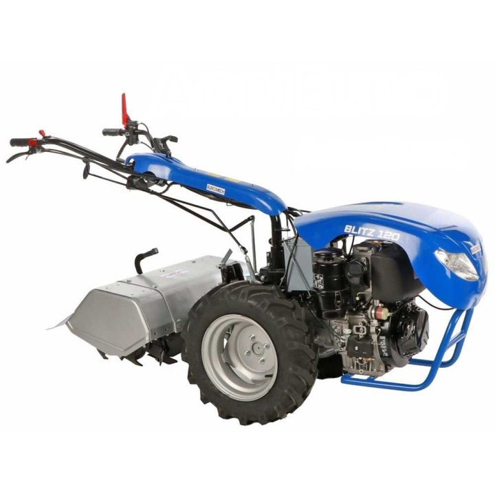 BLITZ 120 diesel-motokultivaattori, Kohler KD15-440, 12 HP, sähkökäynnistys