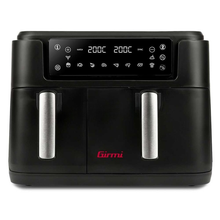 Girmi FG26 Ecofrit Bis kaksikorinen kuumailmakeitin, 9 l, 2 400 W