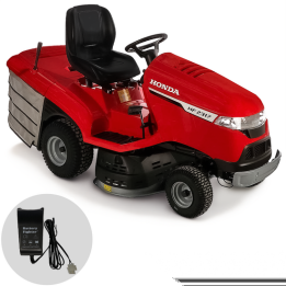 Honda HF 2317 HME ajoleikkuri hydrostaattinen 18 HP 92 cm keruusäiliö 280 l