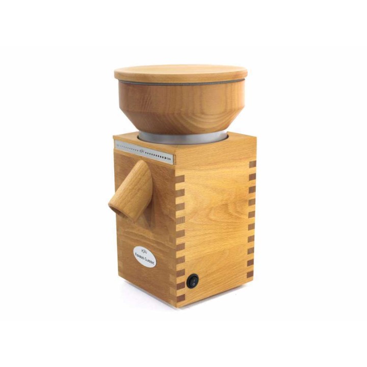 Komo Fidibus Classic viljamylly, massiivipyökki, 360 W, 100 g/min