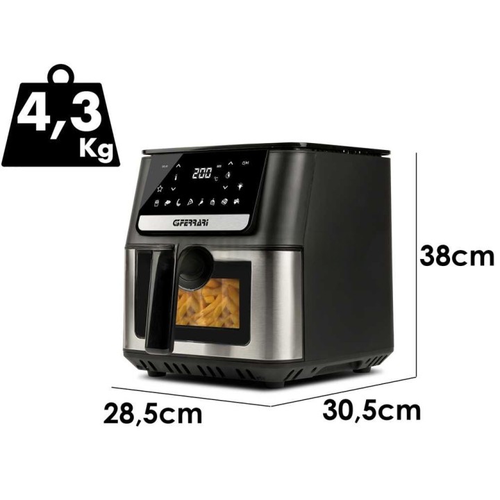 G3 Ferrari Friggisano 6.5L kuumailmakeitin, 1 700 W, kosketusnäyttö