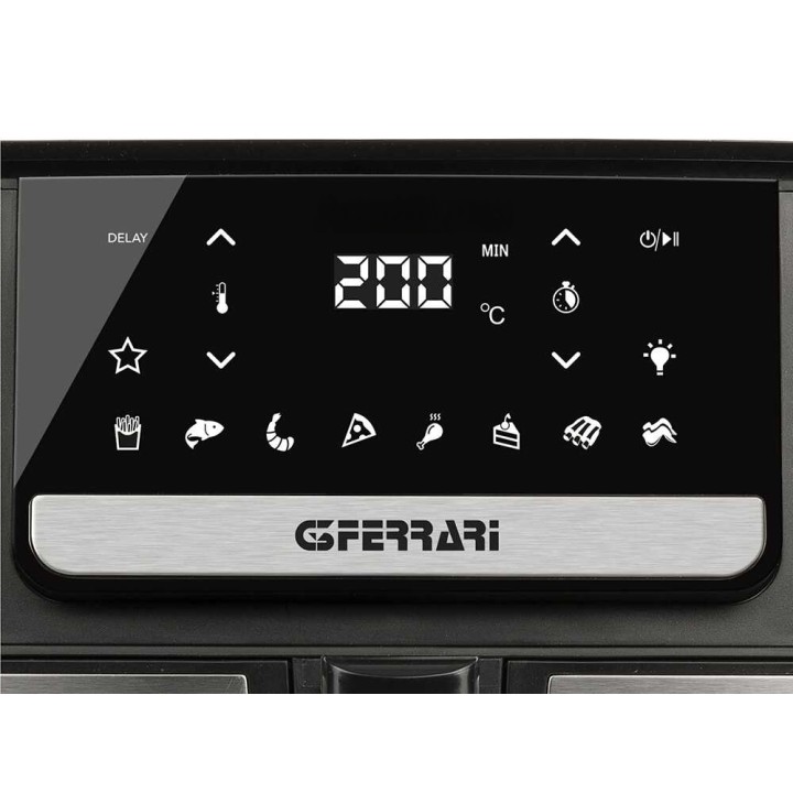 G3 Ferrari Friggisano 6.5L kuumailmakeitin, 1 700 W, kosketusnäyttö