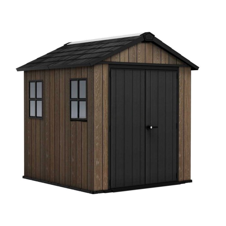 Keter Signature Walnut 757/775 -puutarhavaja, 230 × 223 × 246 cm