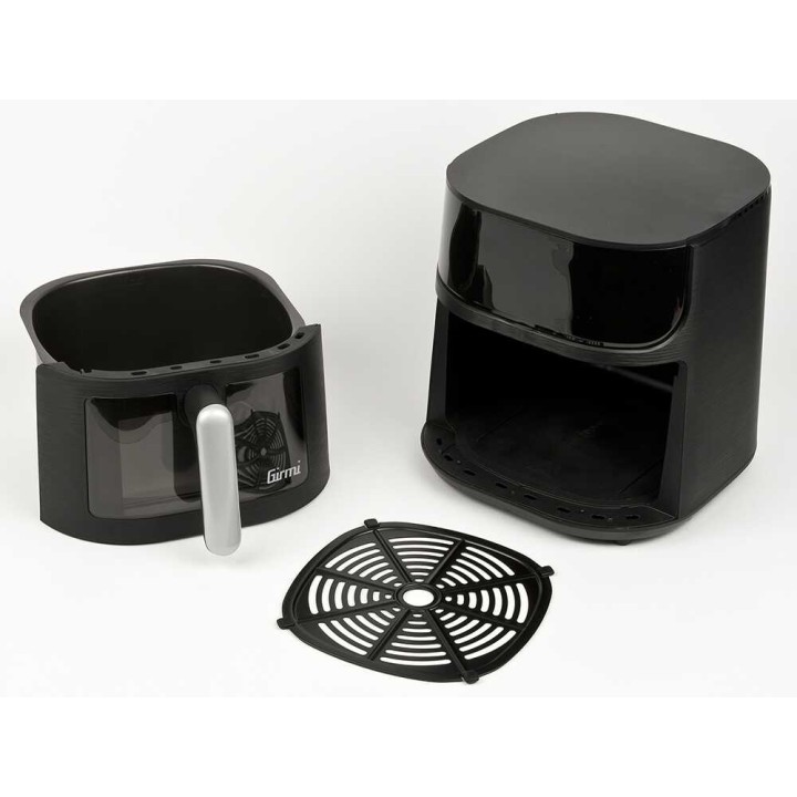 Girmi FG78 Ecofrit Black airfryer, 6 l, 1 500 W, 60–200 °C