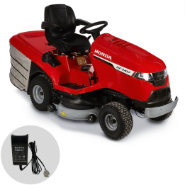Honda HF 2417 HTE ajoleikkuri hydrostaattinen 18 HP 102 cm keruusäiliö 300 l