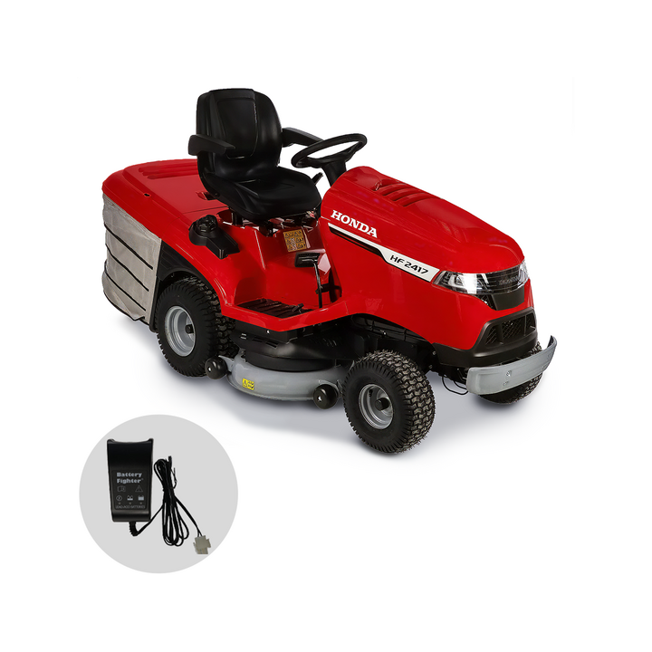 Honda HF 2417 HTE ajoleikkuri hydrostaattinen 18 HP 102 cm keruusäiliö 300 l