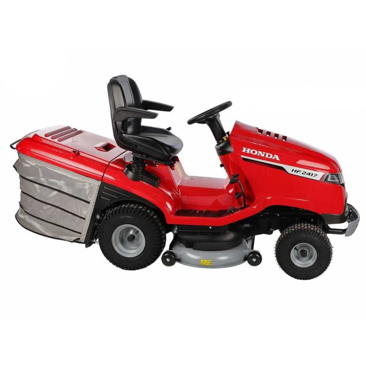 Honda HF 2417 HTE -ajoleikkuri, hydrostaattinen, 18 HP, 102 cm, keruusäiliö 300 l