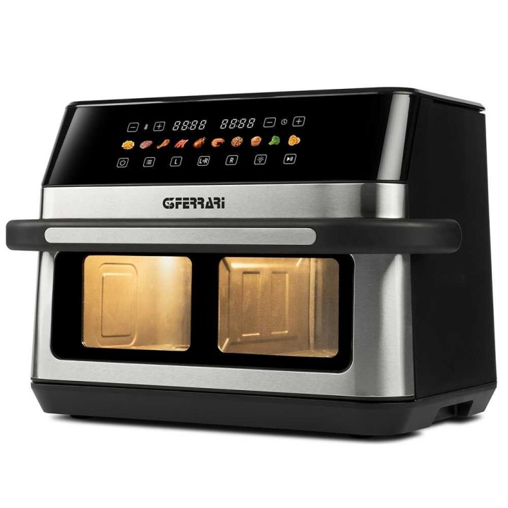 G3 Ferrari Friggisano 6+6 kuumailmakeitin, 12 l, 2 200 W, kosketusnäyttö