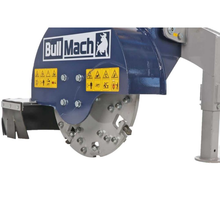 BullMach ARES 61 -kantojyrsin traktoriin, 610 mm, 34 hammasta, 30–45 HP