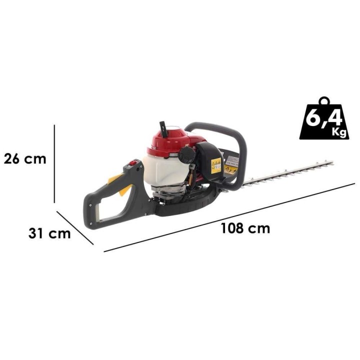 Honda HHH 25D 75ET bensiinikäyttöinen pensasleikkuri, 72 cm, 25,4 cm³
