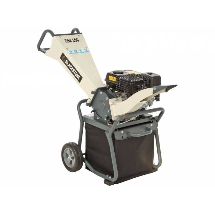 GBK 500 biotriturin oksille, Ducar DH212, 7 HP, 50 mm, keräyskori