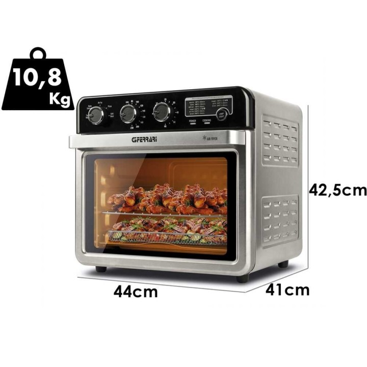 G3 Ferrari Friggisano32L air fryer -uuni, 2 000 W, 32 l, 230 °C
