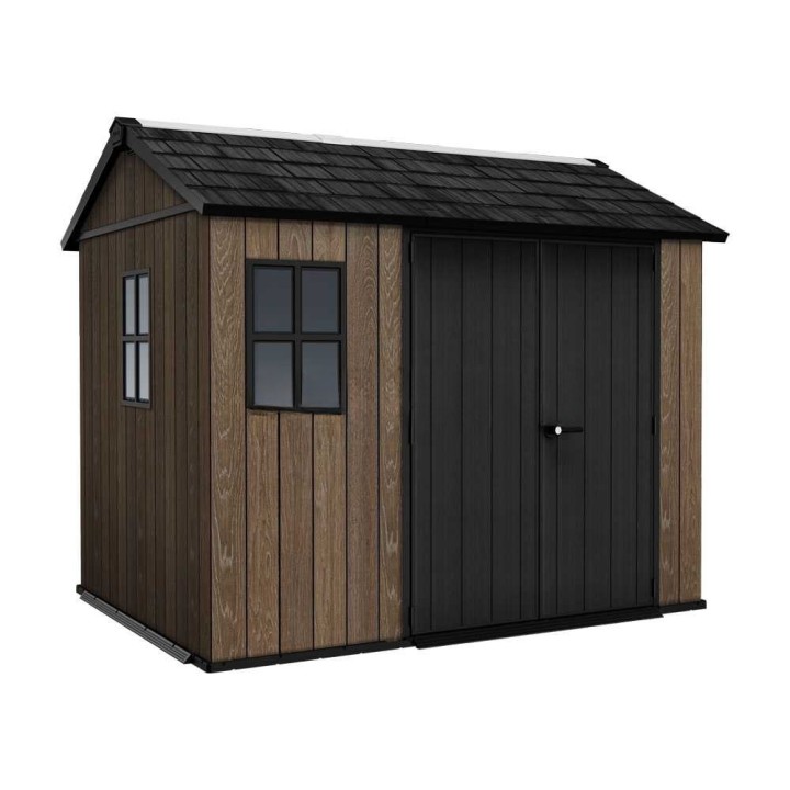 Keter Signature Walnut 759/975 puutarhamökki, PVC, 230 × 287 × 246 cm