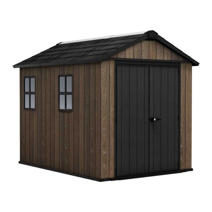 Keter Signature Walnut 759/975 puutarhamökki, PVC, 230 × 287 × 246 cm