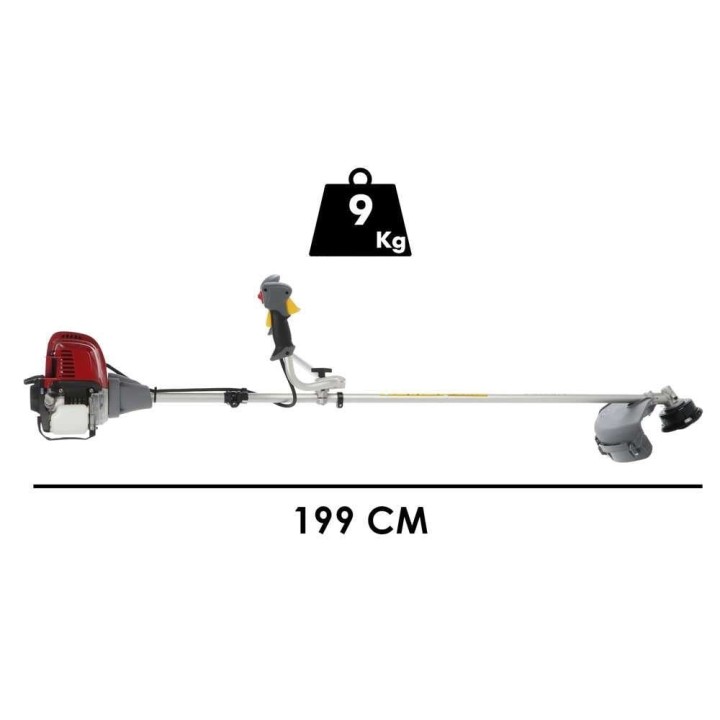 Honda UMK 450 UE -raivaussaha, GX50, 4-tahti, 2 HP, 47,9 cm³