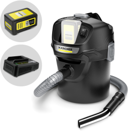 Karcher AD 2 Battery tuhkaimuri 18 V 14 l akku ja laturi
