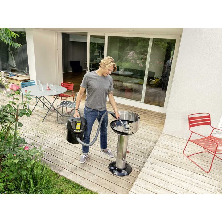 Karcher AD 2 Battery tuhkaimuri, 18 V, 14 l, akku ja laturi