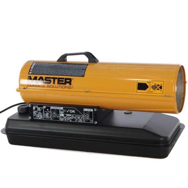 Master B 70 CED dieselkäyttöinen kuumailmageneraattori, 20 kW, 230 V