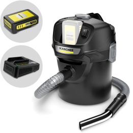 Kärcher AD 2 Battery tuhkaimuri 14 l 18 V akku ja laturi