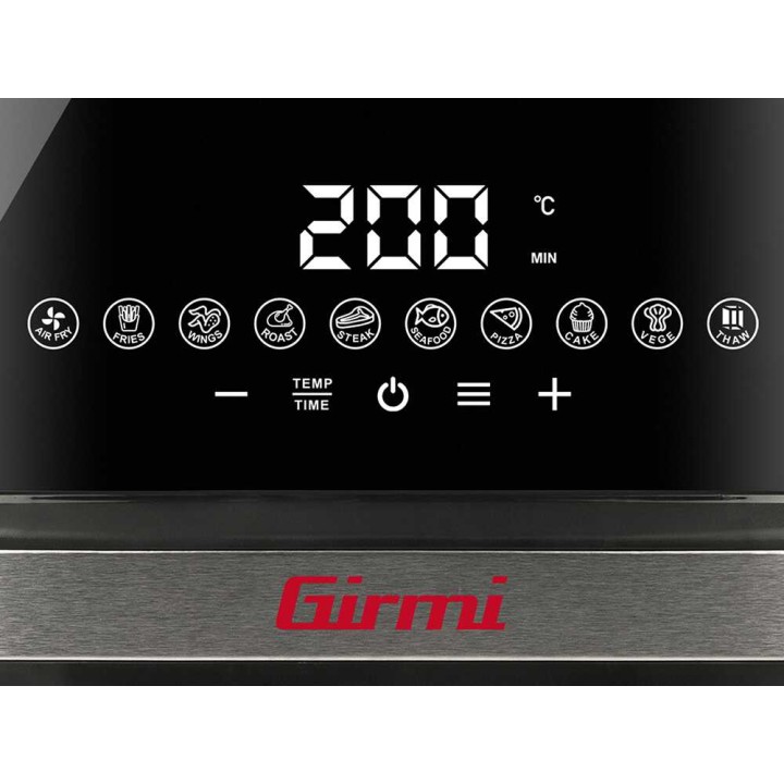 Girmi Ecofrit FG80 kuumailmakeitin, 8 l, 2 200 W, 220–240 V