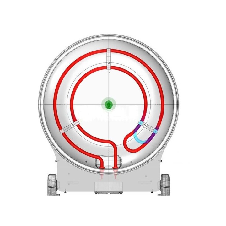 Diavola Pro V 3.0 sähköinen pizzauuni, 2 000 W, 500 °C, cordieriittikivi