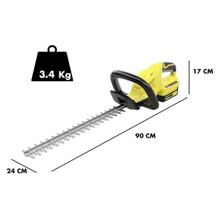 Karcher HGE 18-45 akkupensasleikkuri, 18 V, 5 Ah, 45 cm