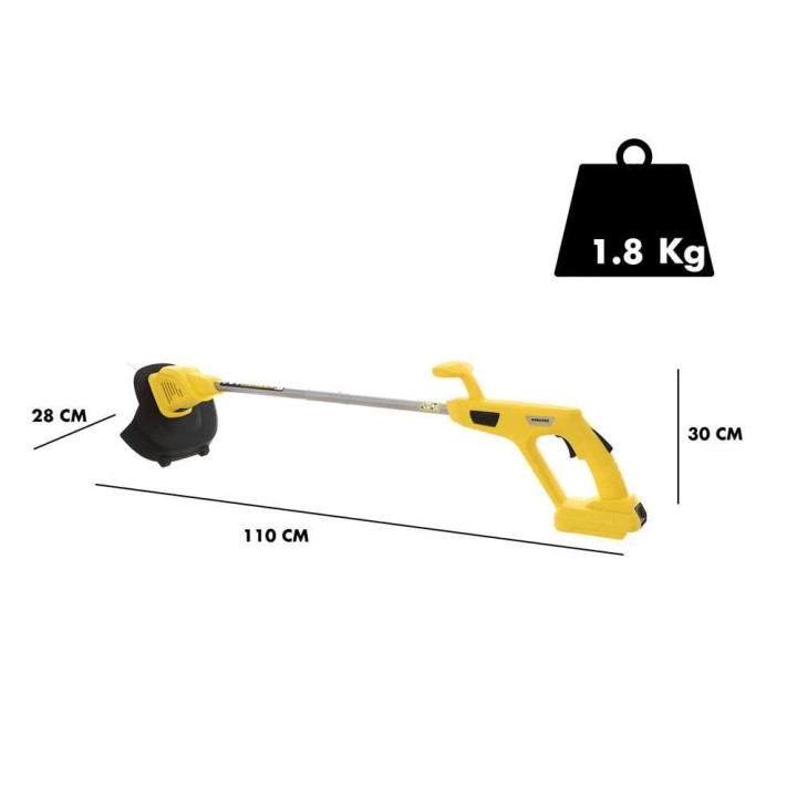 Karcher LTR 18-25 akkukäyttöinen trimmeri, 18 V, 5 Ah