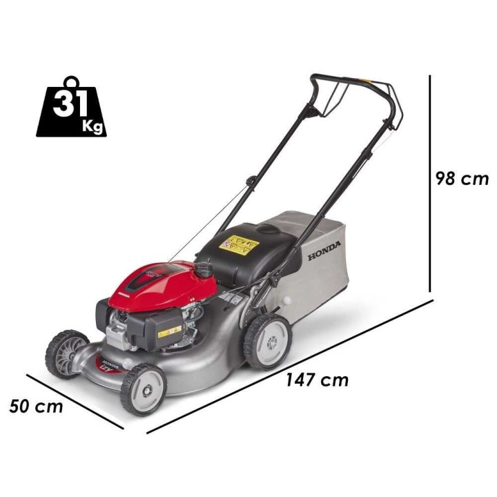Honda HRG 466 SK vetävä bensiiniruohonleikkuri, 46 cm, 145 cm³, 50 l