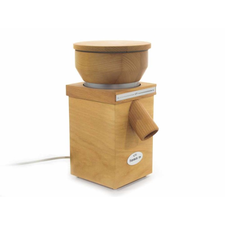 Komo Fidibus 21 viljamylly, massiivipyökki, 250 W, 100 g/min