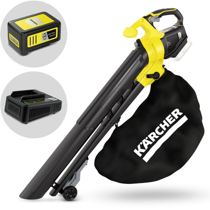 Karcher BLV 18 200 lehtipuhallin ja imuri 18 V 5 Ah