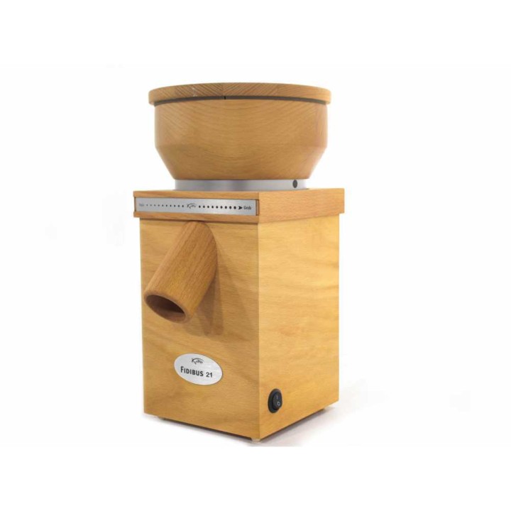 Komo Fidibus 21 viljamylly, massiivipyökki, 250 W, 100 g/min