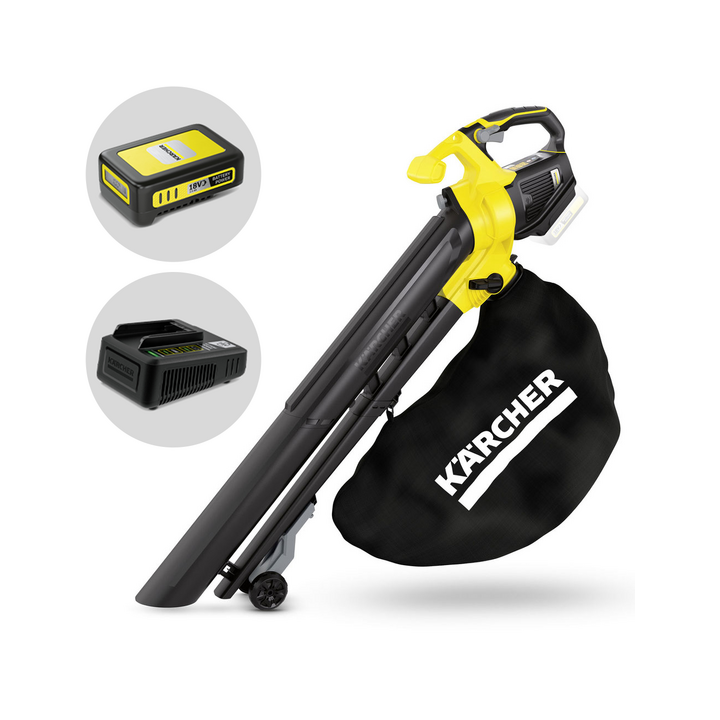 Karcher BLV 18 200 akkukäyttöinen lehtipuhallin ja imuri 18 V 2 5 Ah