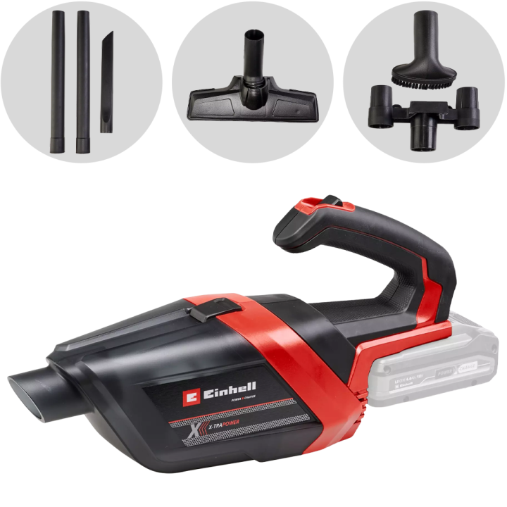 Einhell TE HV 18 06 Li Solo akkukäyttöinen imuri 18 V ilman akkua ja laturia