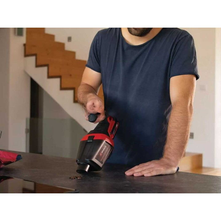 Einhell TE-HV 18/06 Li käsipölynimuri, 18 V, 2,5 Ah, akku ja laturi