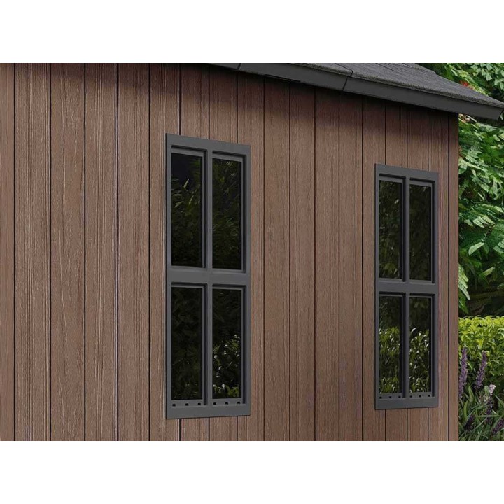 Keter Signature Walnut 7511/1175 puutarhavaja, PVC, 230 × 350 × 246 cm