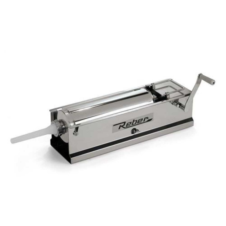 Reber 8971 N INOX manuaalinen makkarantäyttökone 8 kg 2 nopeutta