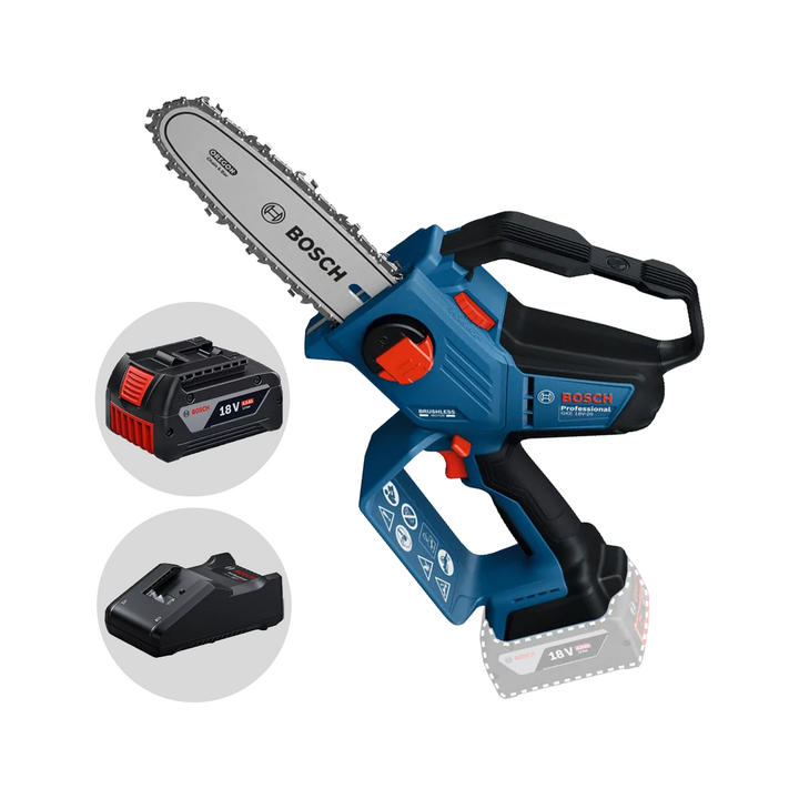 Bosch Professional GKE 18V 20 akkukäyttöinen oksasaha 18 V 4 Ah 20 cm
