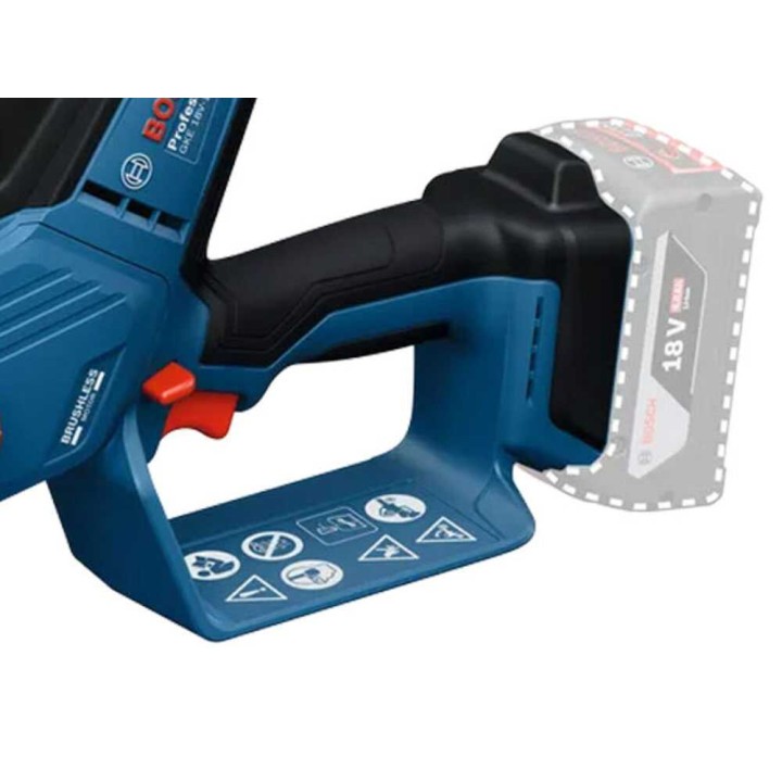 Bosch GKE 18V-15 akkuoksasaha, 18 V, 15 cm, 12 Ah