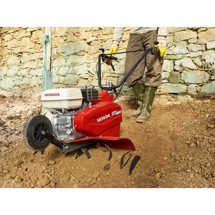 Honda FG 320 bensiinijyrsin, Honda GP160 163 cm³, 5,5 HP, 80 cm