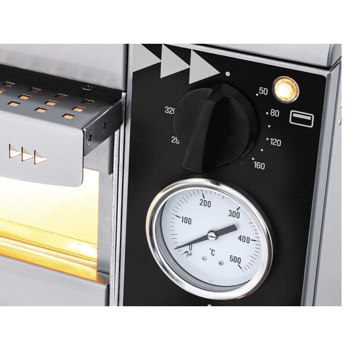 Prismafood HIDEO 1/40 sähköuuni pizzalle, 1 600 W, 230 V, 35 cm