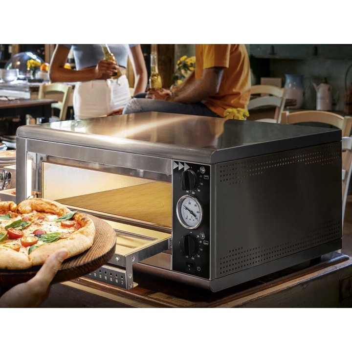 Prismafood HIDEO 1/40 sähköuuni pizzalle, 1 600 W, 230 V, 35 cm