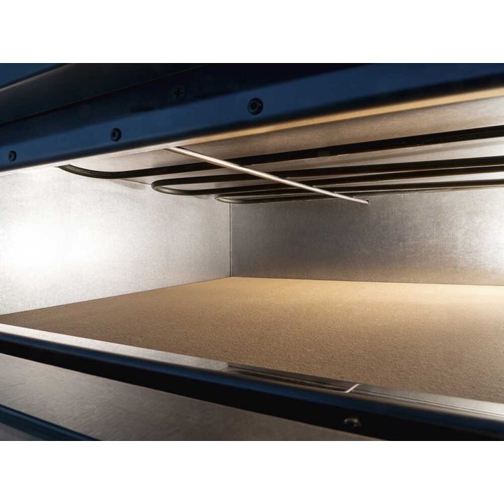 Prismafood HIDEO 2/40 sähköinen pizzauuni, 3 200 W, 230 V, 2 kammiota