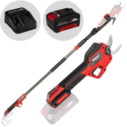 Einhell GP LS 18 28 Li T BL akkukäyttöiset oksasakset 18 V 4 Ah teleskooppivarsi