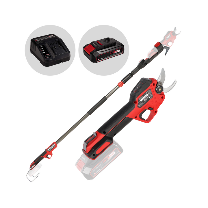 Einhell GP LS 18 28 Li T BL oksasakset teleskooppivarrella 18 V 2 5 Ah