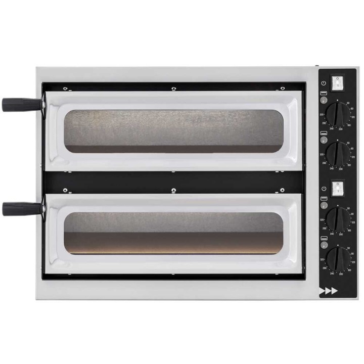 Prismafood SMALL BASIC 2 40 VETRO 4T sähköinen pizzauuni 2 400 W 230 V