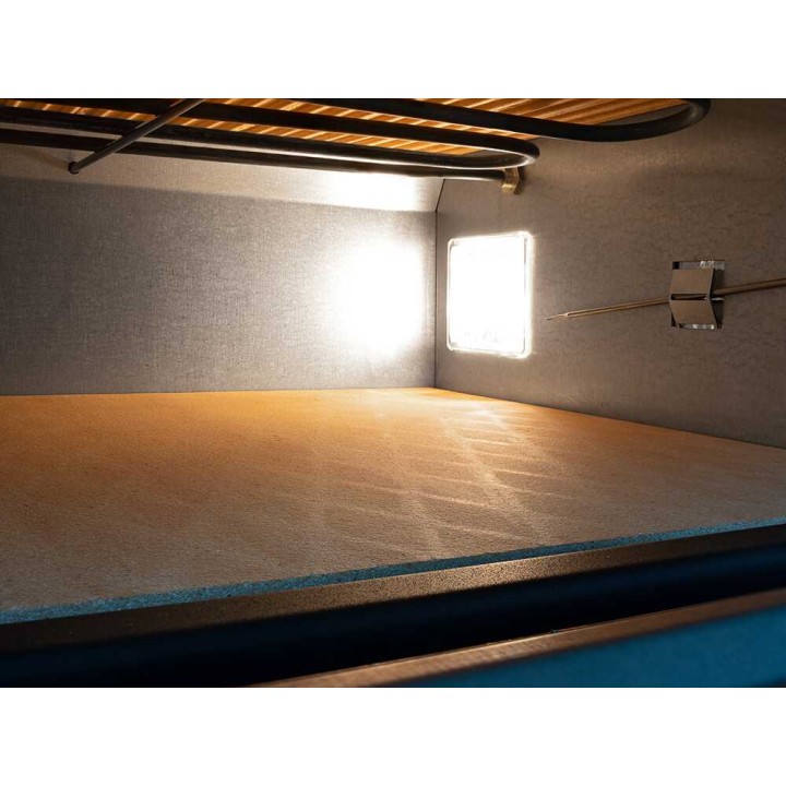 Prismafood SMALL BASIC 2/40 VETRO 4T sähköinen pizzauuni, 2 400 W, 230 V
