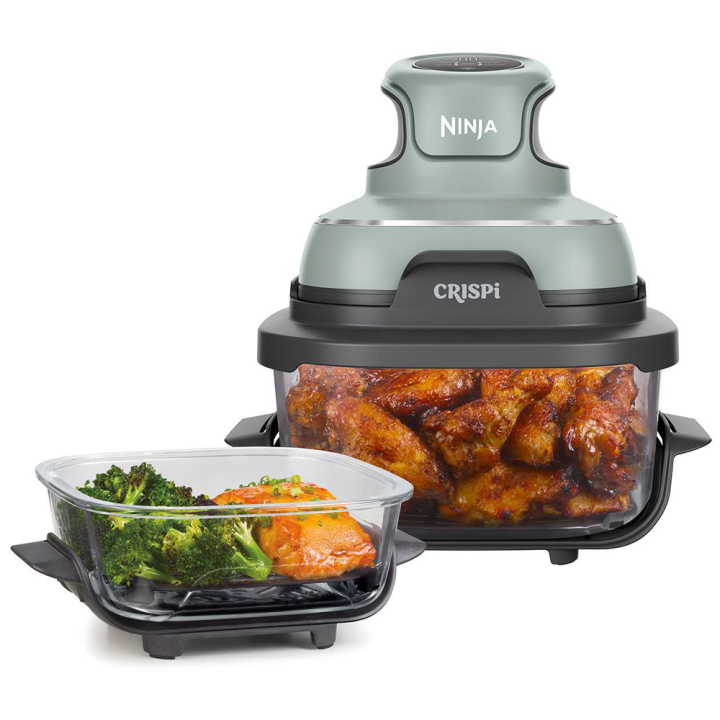 Ninja CRISPi FN101EUSG ilmafriteerauskeitin 9 5 l 1 700 W salvianvihreä