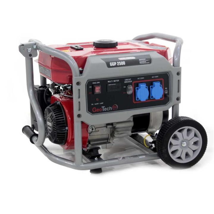 GeoTech Pro GGP 2500 bensiinigeneraattori, AVR, 2,2 kW, yksi­vaiheinen